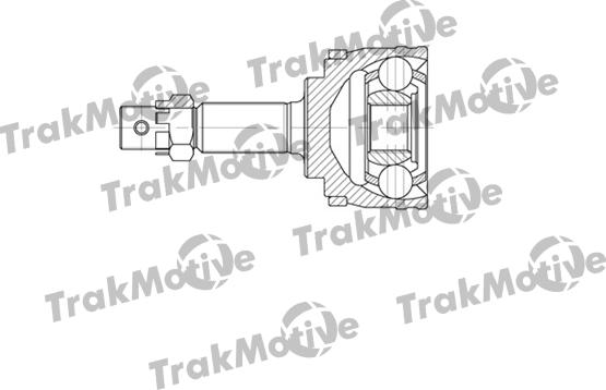 TrakMotive 40-0632 - Шарнірний комплект, ШРУС, приводний вал autocars.com.ua