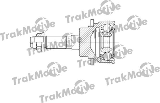 TrakMotive 40-0633 - Шарнірний комплект, ШРУС, приводний вал autocars.com.ua