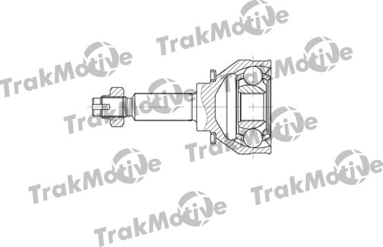 TrakMotive 40-0638 - Шарнірний комплект, ШРУС, приводний вал autocars.com.ua