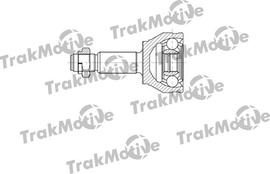 TrakMotive 40-0641 - Шарнірний комплект, ШРУС, приводний вал autocars.com.ua