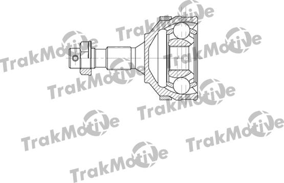 TrakMotive 40-0646 - Шарнірний комплект, ШРУС, приводний вал autocars.com.ua