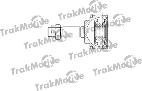 TrakMotive 40-0647 - Шарнирный комплект, ШРУС, приводной вал autodnr.net