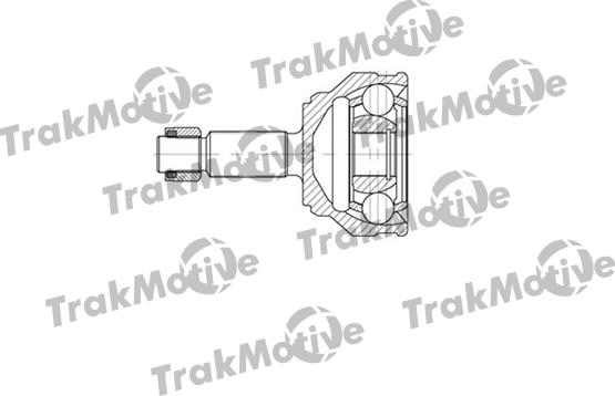 TrakMotive 40-0652 - Шарнірний комплект, ШРУС, приводний вал autocars.com.ua