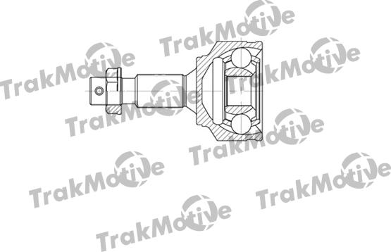 TrakMotive 40-0655 - Шарнірний комплект, ШРУС, приводний вал autocars.com.ua