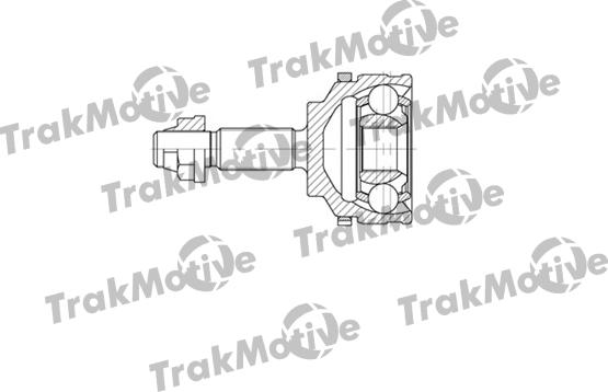 TrakMotive 40-0661 - Шарнирный комплект, ШРУС, приводной вал autodnr.net