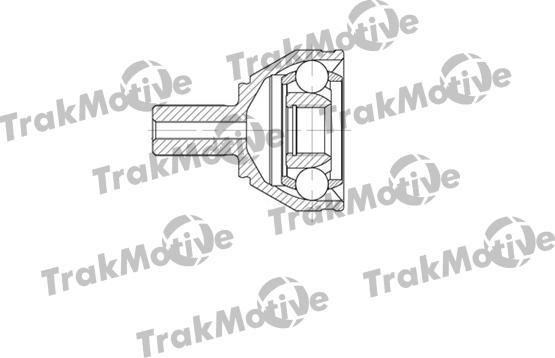 TrakMotive 40-0662 - Шарнирный комплект, ШРУС, приводной вал autodnr.net