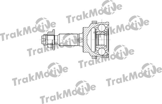 TrakMotive 40-0663 - Шарнірний комплект, ШРУС, приводний вал autocars.com.ua