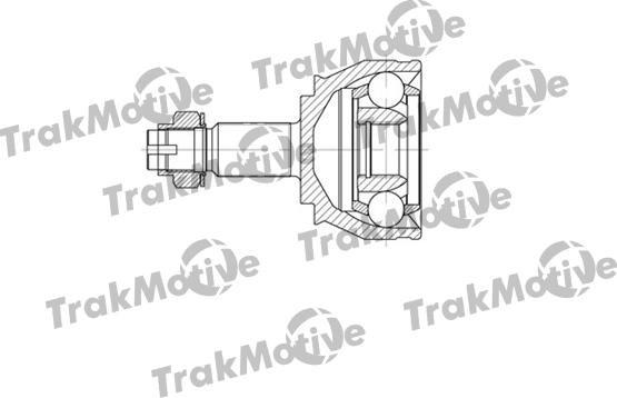 TrakMotive 40-0664 - Шарнірний комплект, ШРУС, приводний вал autocars.com.ua