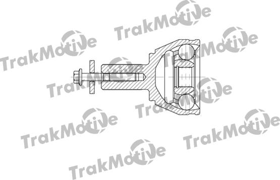 TrakMotive 40-0665 - Шарнірний комплект, ШРУС, приводний вал autocars.com.ua