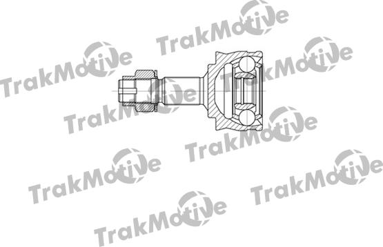 TrakMotive 40-0666 - Шарнірний комплект, ШРУС, приводний вал autocars.com.ua