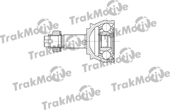 TrakMotive 40-0667 - Шарнірний комплект, ШРУС, приводний вал autocars.com.ua