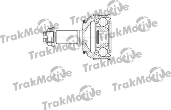 TrakMotive 40-0676 - Шарнірний комплект, ШРУС, приводний вал autocars.com.ua