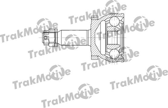 TrakMotive 40-0681 - Шарнірний комплект, ШРУС, приводний вал autocars.com.ua