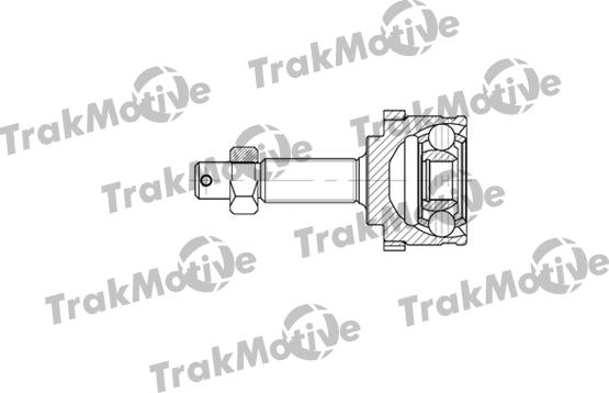 TrakMotive 40-0691 - Шарнирный комплект, ШРУС, приводной вал autodnr.net