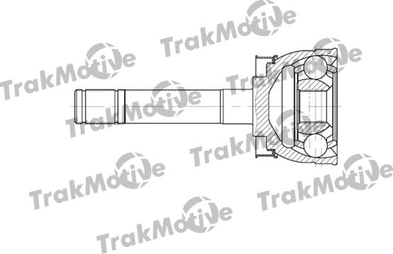 TrakMotive 40-0695 - Шарнірний комплект, ШРУС, приводний вал autocars.com.ua