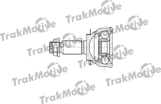 TrakMotive 40-0700 - Шарнірний комплект, ШРУС, приводний вал autocars.com.ua