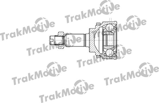 TrakMotive 40-0702 - Шарнирный комплект, ШРУС, приводной вал autodnr.net