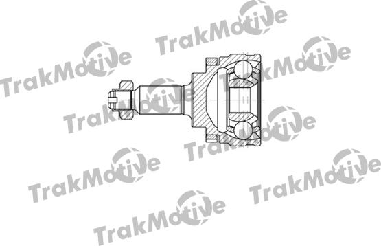 TrakMotive 40-0716 - Шарнірний комплект, ШРУС, приводний вал autocars.com.ua