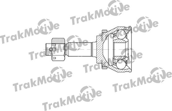 TrakMotive 40-0719 - Шарнірний комплект, ШРУС, приводний вал autocars.com.ua