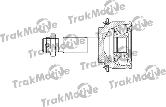 TrakMotive 40-0720 - Шарнірний комплект, ШРУС, приводний вал autocars.com.ua