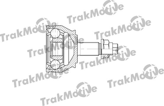 TrakMotive 40-0726 - Шарнірний комплект, ШРУС, приводний вал autocars.com.ua