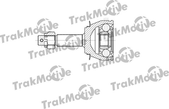 TrakMotive 40-0727 - Шарнірний комплект, ШРУС, приводний вал autocars.com.ua