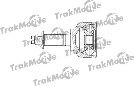 TrakMotive 40-0733 - Шарнірний комплект, ШРУС, приводний вал autocars.com.ua