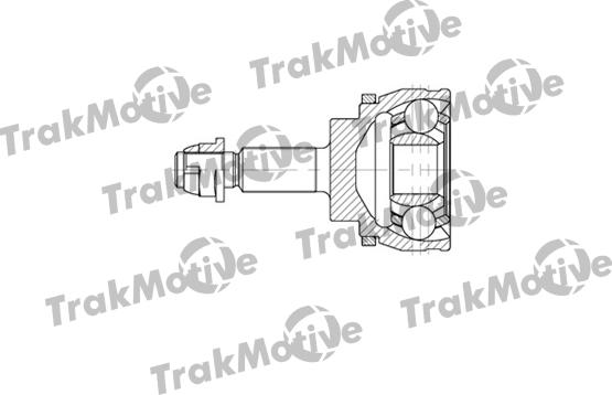 TrakMotive 40-0734 - Шарнірний комплект, ШРУС, приводний вал autocars.com.ua