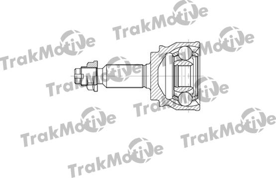 TrakMotive 40-0740 - Шарнирный комплект, ШРУС, приводной вал autodnr.net