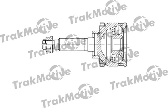 TrakMotive 40-0741 - Шарнірний комплект, ШРУС, приводний вал autocars.com.ua