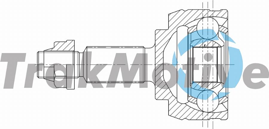 TrakMotive 40-0928 - Шарнирный комплект, ШРУС, приводной вал autodnr.net