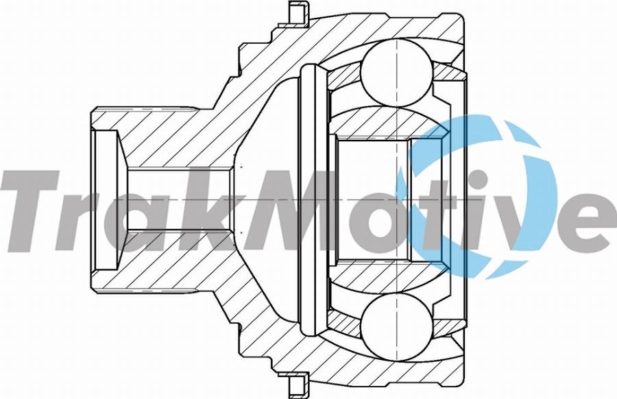 TrakMotive 40-0941 - Шарнірний комплект, ШРУС, приводний вал autocars.com.ua