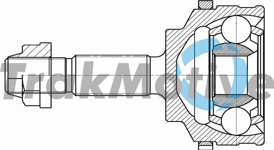 TrakMotive 40-0960 - Шарнірний комплект, ШРУС, приводний вал autocars.com.ua