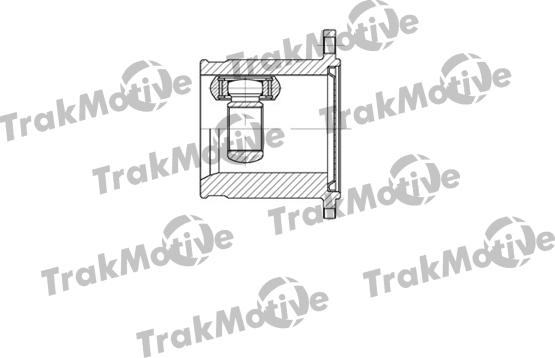 TrakMotive 45-0092 - Шарнірний комплект, ШРУС, приводний вал autocars.com.ua