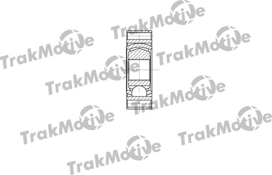 TrakMotive 45-0093 - Шарнірний комплект, ШРУС, приводний вал autocars.com.ua