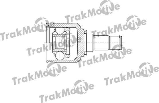 TrakMotive 45-0095 - Шарнирный комплект, ШРУС, приводной вал autodnr.net