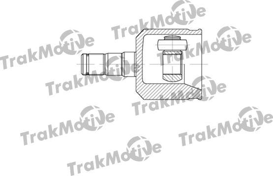 TrakMotive 45-0096 - Шарнірний комплект, ШРУС, приводний вал autocars.com.ua