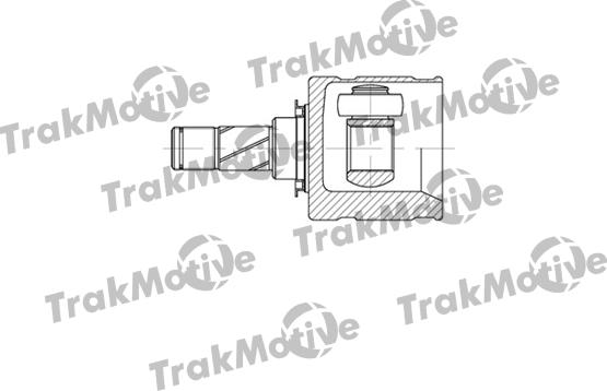 TrakMotive 45-0101 - Шарнірний комплект, ШРУС, приводний вал autocars.com.ua