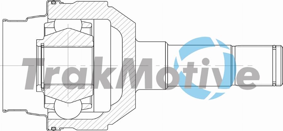 TrakMotive 45-0294 - Шарнірний комплект, ШРУС, приводний вал autocars.com.ua