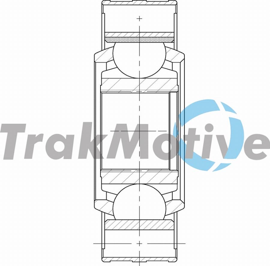 TrakMotive 45-0307 - Шарнірний комплект, ШРУС, приводний вал autocars.com.ua