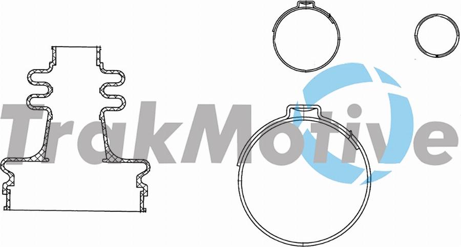 TrakMotive 50-0238 - Пыльник, приводной вал autodnr.net