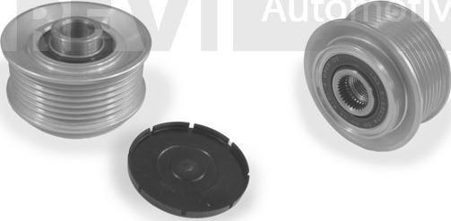 Trevi Automotive AP1113 - Шкив генератора, муфта autodnr.net