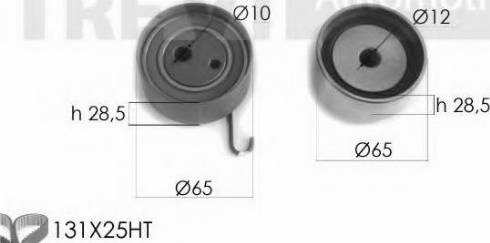 Trevi Automotive KD1444 - Комплект ремня ГРМ autodnr.net