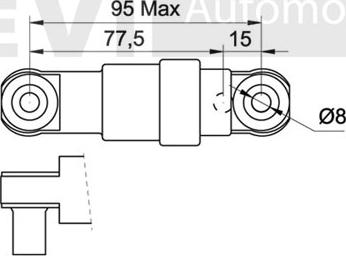 Trevi Automotive TA1115 - Виброгаситель, поликлиновый ремень autodnr.net