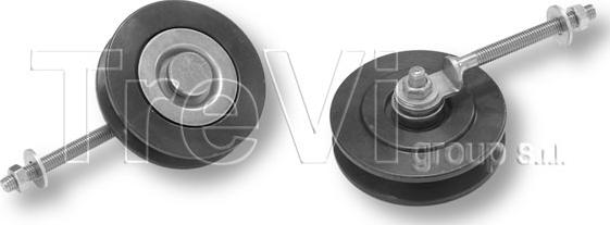 Trevi Automotive TA1312 - Паразитний / провідний ролик, поліклиновий ремінь autocars.com.ua