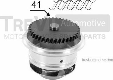 Trevi Automotive TP1110 - Водяной насос autodnr.net