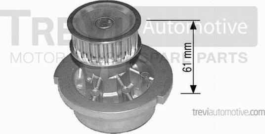 Trevi Automotive TP641-1 - Водяний насос autocars.com.ua