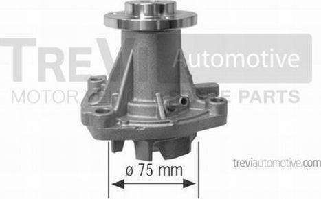 Trevi Automotive TP771 - Водяний насос autocars.com.ua