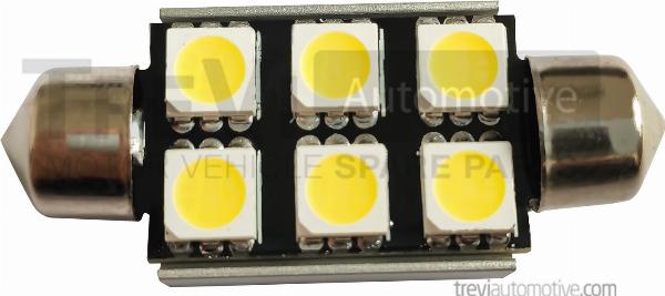 Trevi Automotive TRLA004 - Лампа розжарювання, ліхтар освітлення номерного знака autocars.com.ua