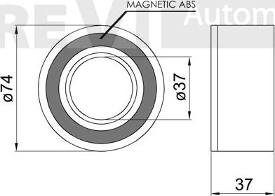 Trevi Automotive WB1684 - Комплект подшипника ступицы колеса autodnr.net